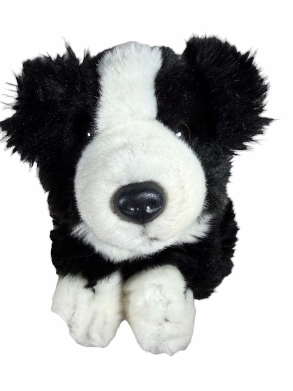 Keel Toys JESS BORDER COLLIE Dog Puppy Plush Soft Toy Stuffed Animal Black White